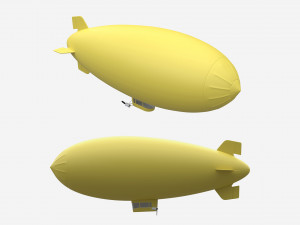 Airship 01 3D Model