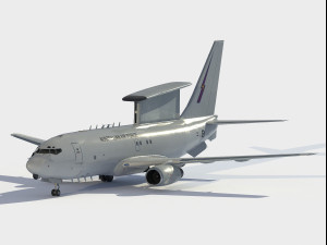 Boeing E-7A Wedgtail 3D Model