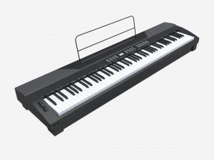 Digital Piano 04 3D Model