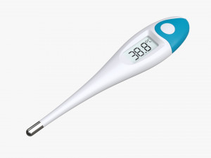 Digital thermometer 02 3D Model