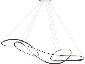 Heals Ribbon LED Pendant Lamp XL4 3D Model
