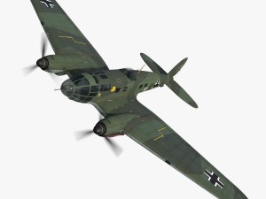 heinkel he 111 b3-db 3D Model