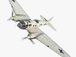 heinkel he 111 l 3D Model