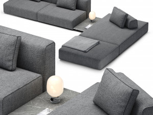LEMAMOBILI NIVEAUX Sofa 3D Model