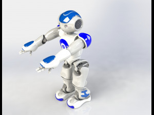 NAO robot v4 3D Model