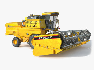 New Holland TC59 Harvester 3D Model