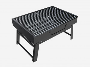 Outdoor Barbecue Folding Portable Grill 3D Model