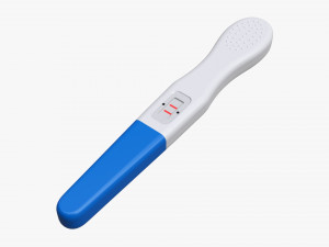 Pregnancy test 3D Model