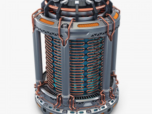 reactor gen sci fi v 1 3D Model