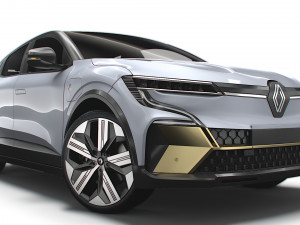 Renault Megane E Tech Iconic 2023 3D Model