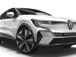 Renault Megane E Tech Techno pack 2023 3D Model