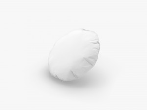 Round Bed Pillow - sleeping cushion 3D Model