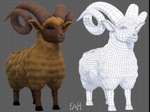 Sheep V02 3D Model