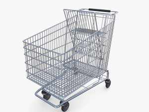 Shopping cart v5 3D Model