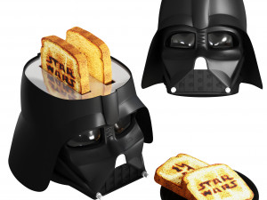 Toaster Star Wars Darth Vader by Williams Sonoma model 3D Model