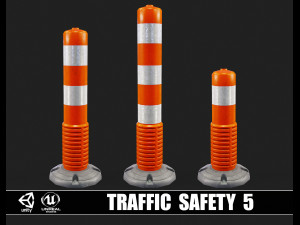 Traffic Safety 5 3D Model